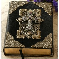 KJV Bible Custom Family Name / Leather bound / Personalized / Heirloom