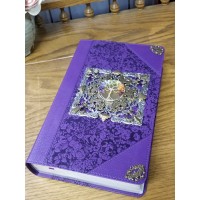 KJV Tree of Many Possibilities Purple Giant Print Bible