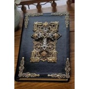 NKJV Amethyst Crystals Jeweled Bible Black NKJV Amethyst Crystals Jeweled Bible Black