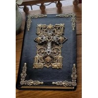 NKJV Amethyst Crystals Jeweled Bible Black NKJV Amethyst Crystals Jeweled Bible Black