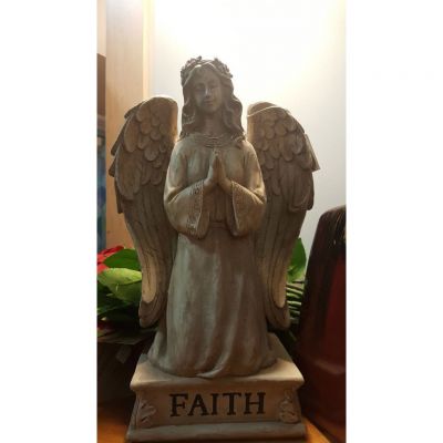 Garden Angel Faith Statue- Praying Hands -  - Faith44