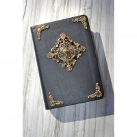 Garnet Jeweled NLT compact Heirloom Quality Personalized Family Name Bible