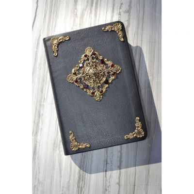 Garnet Jeweled NLT compact Bible -  - DABB15825