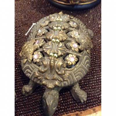 Jeweled Turtle Box -  - 44 tur box