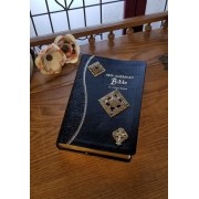 NAB Ornate Brass Jeweled Bible Black NAB Ornate Brass Jeweled Bible Black