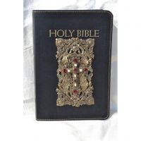 Ruby Crystal NAB Catholic Holy Bible-Black