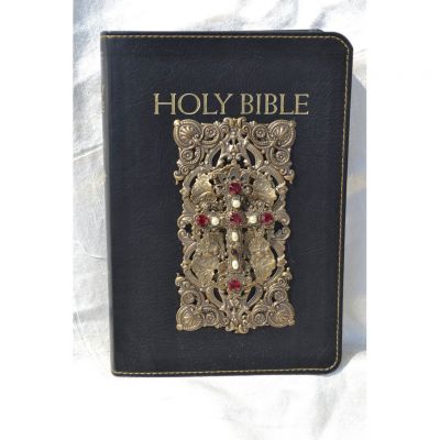 Ruby Crystal NAB Catholic Holy Bible-Black -  - DABB13117