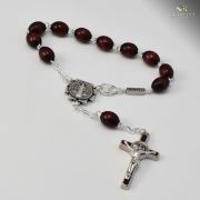 St. Benedict Ghirelli Silver Plated Decade Rosary - Ghirelli
