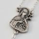 St Therese of Lisieux Ghirelli Silver Decade Rosary Metal  - Ghirelli -  - 39083