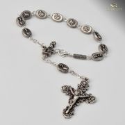 Fatima Apparition Ghirelli Silver Plated Decade Rosary - Ghirelli