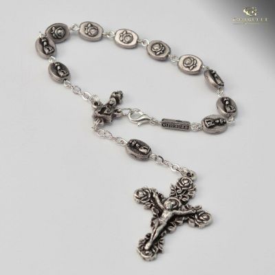 Fatima Apparition Ghirelli Silver Plated Decade Rosary - Ghirelli -  - 39082