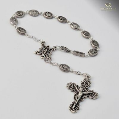 Our Lady of Guadalupe Ghirelli Silver Plated Decade Rosary - Ghirelli -  - 39077