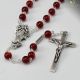 Our Lady Undoer of Knots Red Rosary - Ghirelli -  - 17026X