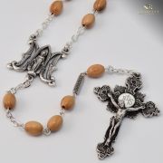 Annunciation Rosary - Wooden Rosary Beads