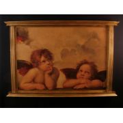 Angels By Raphael Florentine Plaque, 57x39 Inch
