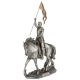 St. Joan of Arc, Pewter Style Finish, Golden Highlights, 10x11" -  - SR-76003-PE