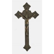 Crucifix, Cold-Cast Bronze, 9 Inch