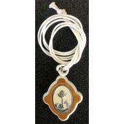 First Communion Necklace w/White Cord 26 Inch