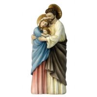 Holy Family, Painted, Standing Statue, 10 Inch