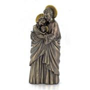 Holy Family, Standing, Cold-Cast Bronze, 10 Inch Statue