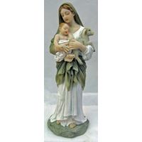 L'innocence Statue, Veronese, Painted In Full Color, 8 Inch