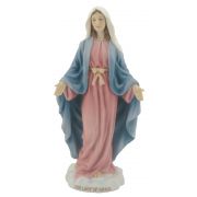 Lady Of Grace Statue, Painted Color, 10 Inch Veronese