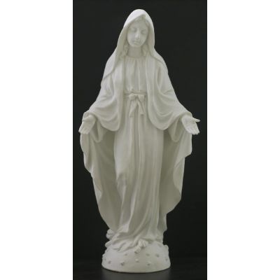 Lady Of Grace Statue, White, 8 Inch Italy -  - SR-75742-W