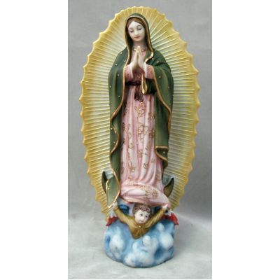 Our Lady Of Guadalupe, Painted, 9.5 Inch Statue -  - SR-74694-C