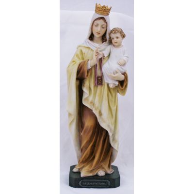 Our Lady Of Mount Carmel Statue, Veronese, Painted, 10 Inch -  - SR-76177-C