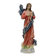 Our Lady Undoer Of Knots, Painted Statue, 8 Inch