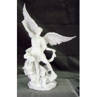 St. Michael, White, 10 inches