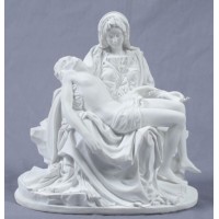 Pieta, White, 6.25inches