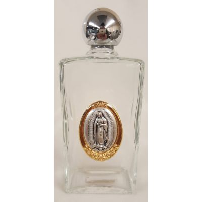 Guadalupe Large Holy Water Bottle, 5x2" - (Pack of 12) -  - WB13-GUAD