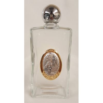 Our Lady of Lourdes Large Holy Water Bottle, 5x2" - (Pack of 12) -  - WB13-L