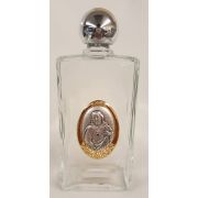 Sacred Heart of Jesus Large Holy Water Bottle, 5x2" - (Pack of 12)