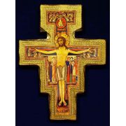 San Damian crucifix, Florentine style, 57" tall