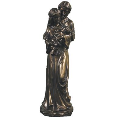 Holy Family, Cold Cast Bronze, 16" -  - SRA-HF16