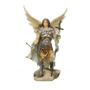 Archangel Gabriel, full hand-painted color, 9"