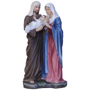 Holy Family, 1 piece, Full Hand-Painted Color, 8.5"