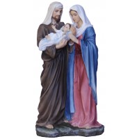 Holy Family, 1 piece, Full Hand-Painted Color, 8.5" Holy Family, 1 piece, Full Hand-Painted Color, 8.5"