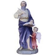 St. Matthew, Full Hand-Painted Color, 8"