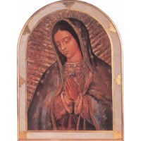 Our Lady of Guadalupe Florentine Plaque, 23x31" Our Lady of Guadalupe Florentine Plaque, 23x31"