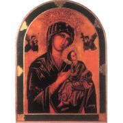 Our Lady of Perpetual Help Florentine Plaque, 23x31"