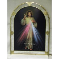 Divine Mercy Florentine Plaque, 23x31"