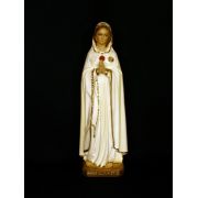 Rose Of Mystica, Painted Alabaster Statue, 11.5 Inch