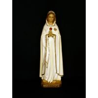 Rose Of Mystica, Painted Alabaster Statue, 11.5 Inch