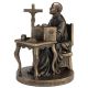 Saint Ignatius-Loyola, Cast Bronze, Painted, 6.5in. Statue -  - SR-76781