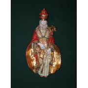 Saint Peter, Painted Ceramic, 16.5 Inch Statue