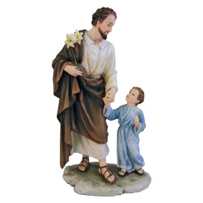 St. Joseph & Child From The Veronese Collection, 8.25 In. Statue -  - SR-75952-C