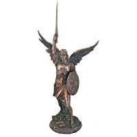 St. Michael The Archangel Without The Devil Veronese 14.5in. Statue